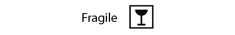 نماد fragile