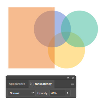 افزودن Transparency